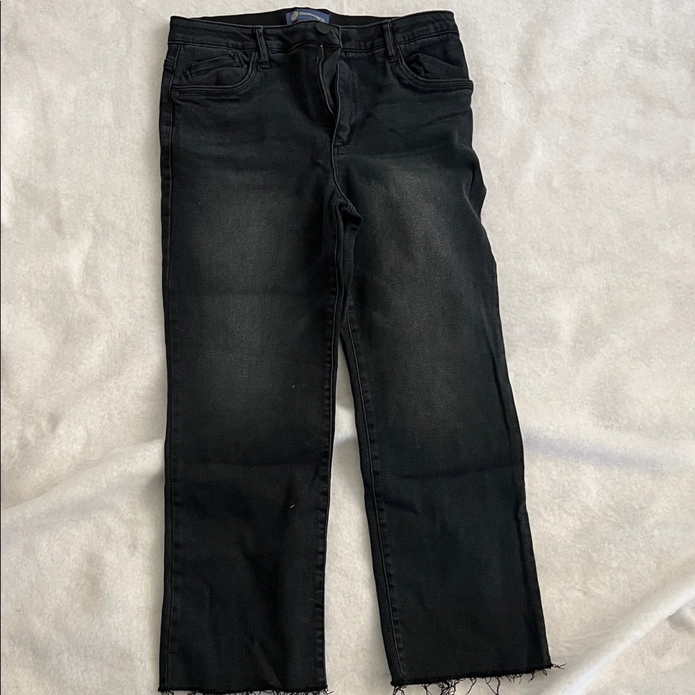 Democracy Black Straight Leg Jeans